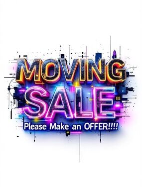 🚚'Moving Sale' 📦📦📦